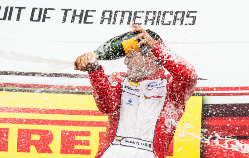 Illustration for article titled The Most Gorgeous Ferraris Around Came Out For Austin's Ferrari Challenge Race